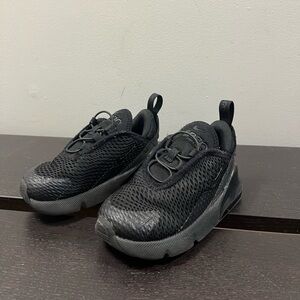 Nike air max 270 toddler black 8c